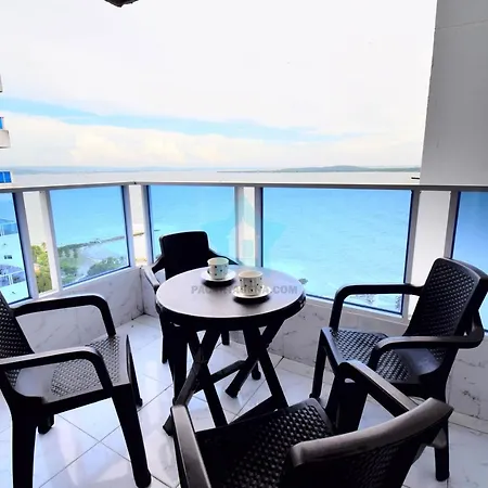 Apartamento Vista Al Mar - Piso 18 Cartagena